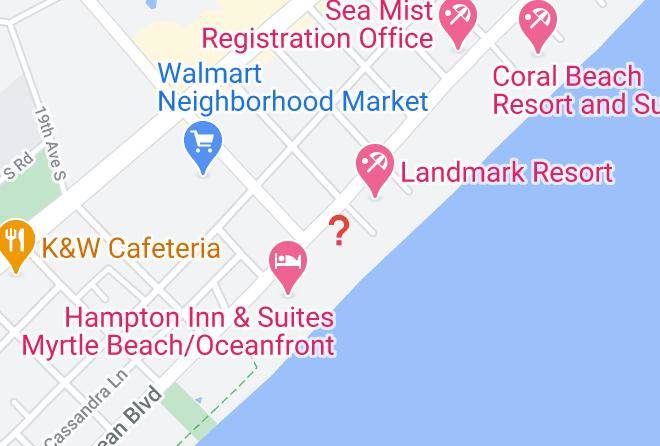 Horry - The Palace Resort By Palmetto Vacations Maps