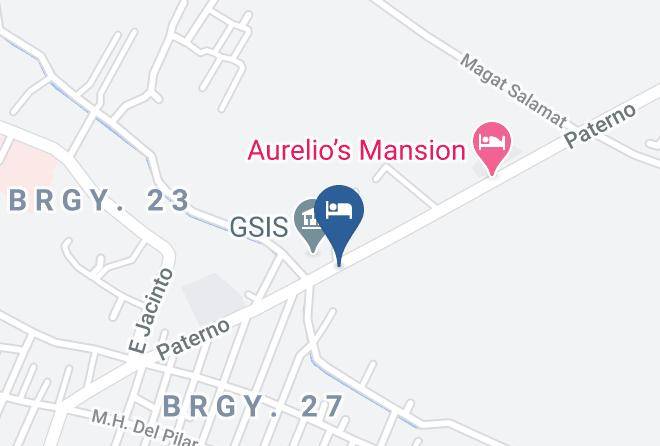 The Palacio De Laoag Hotel Map