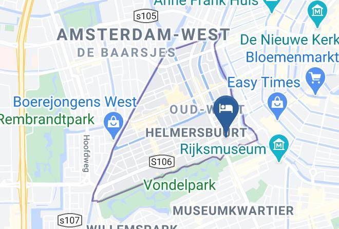 Amsterdam - The Palamedes Boutique Style Bed & Coffee Maps