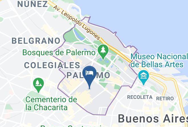 Buenos Aires - Art Factory Beer Garden Maps
