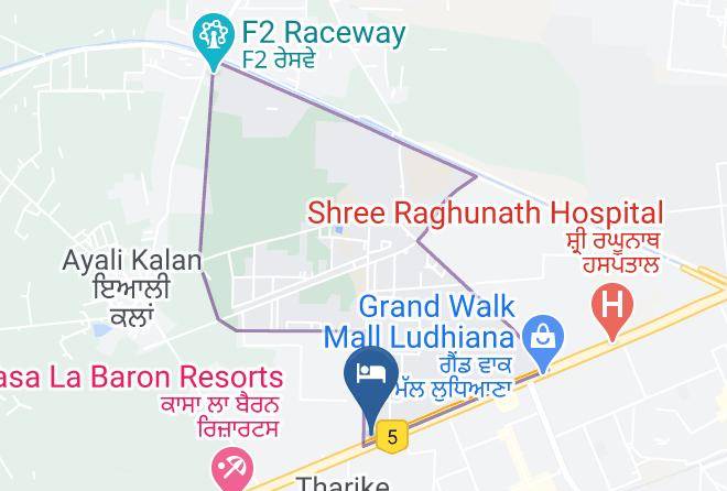 Ludhiana - The Palm Court Maps