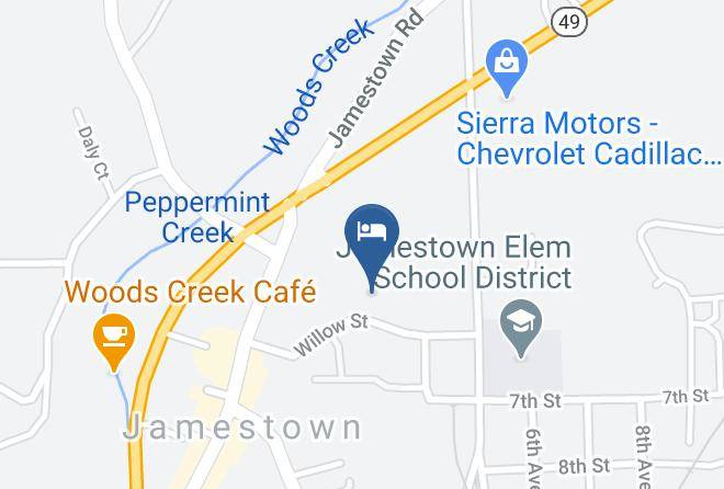 Tuolumne - The Palm Hotel Maps