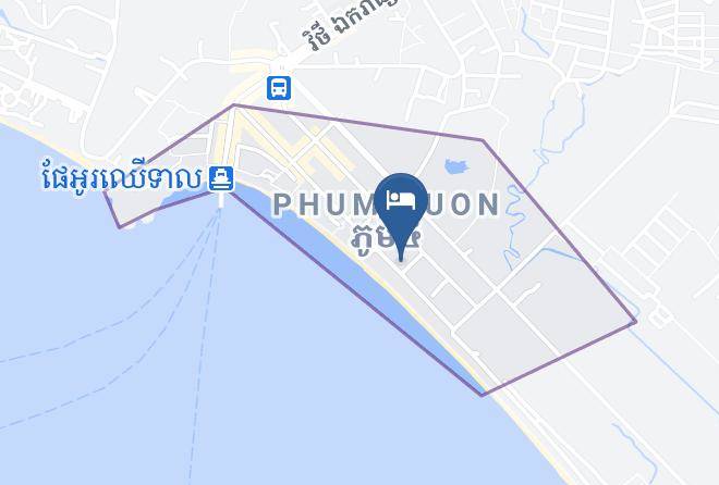 Preah Sihaknuk Town - The Palm Palace Maps