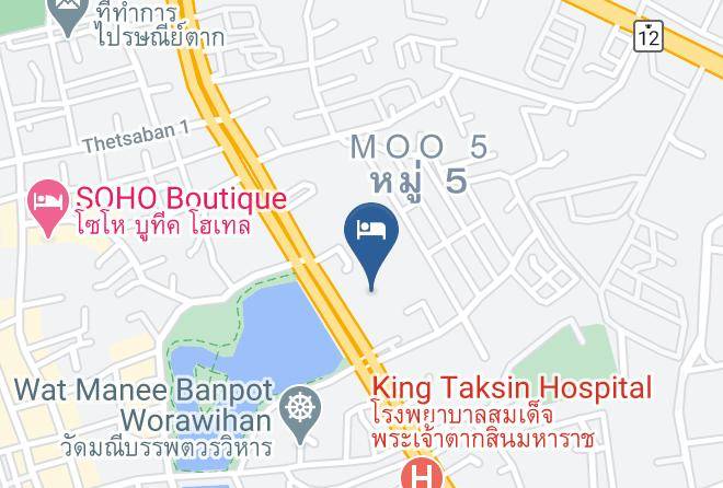 Mueang Tak District - The Palm Resort Maps