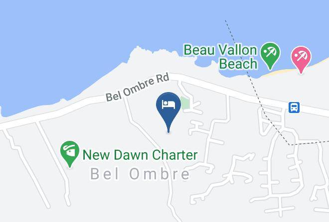 Bel Ombre - The Palm Seychelles Maps