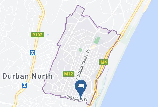 Ethekwini - The Palms B&b Maps