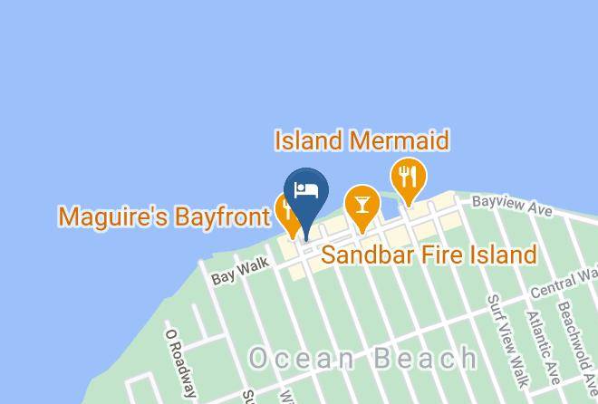 Suffolk - The Palms Hotel Fire Island Maps