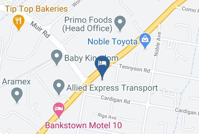 Greenacre - The Palms Hotel Maps