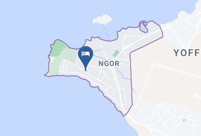 Dakar - The Palms Luxury Boutique Hotel Maps