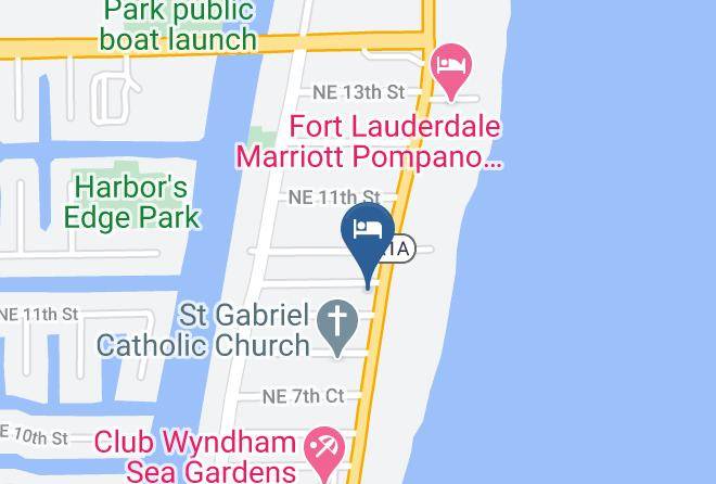 Broward - The Palms On Ocean & Foodmart Maps