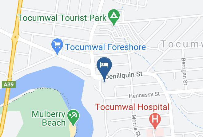 Berrigan - The Palms Tocumwal Hotel Motel Maps