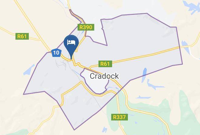 Chris Hani - The Palms Venue & Accommodation Cradock Maps