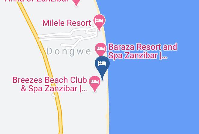 The Palms Zanzibar Zanzibar Hotels Map
