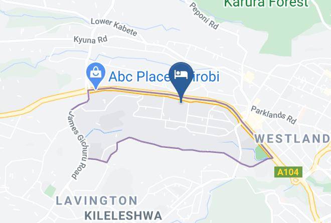 Nairobi - The Panari Residence Maps