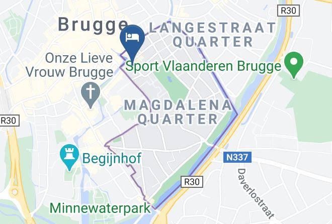 West Flanders - The Pand Hotel Maps