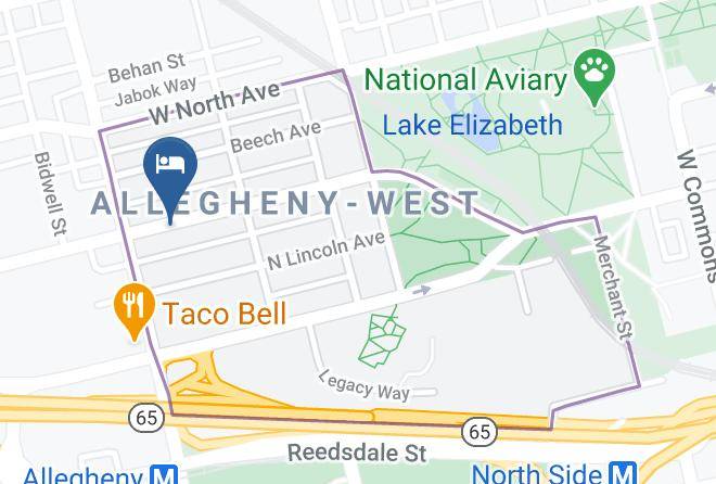 Allegheny - The Parador Inn Maps