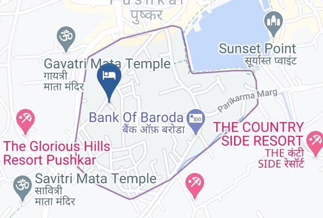 Pushkar - The Paramount Resort Pushkar Maps