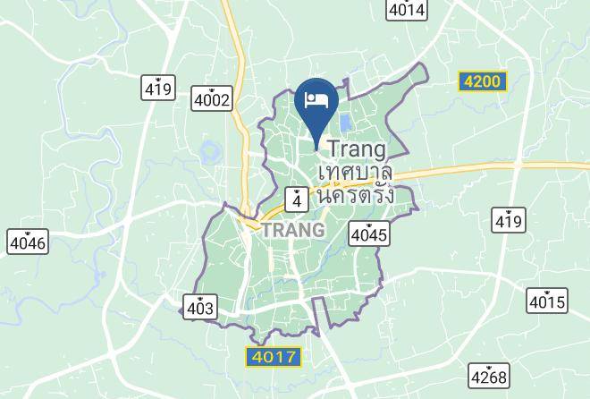Amphoe Mueang Trang - The Parawood Natrang Hotel Maps