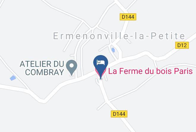 Eure Et Loir - La Ferme Du Bois Paris Maps