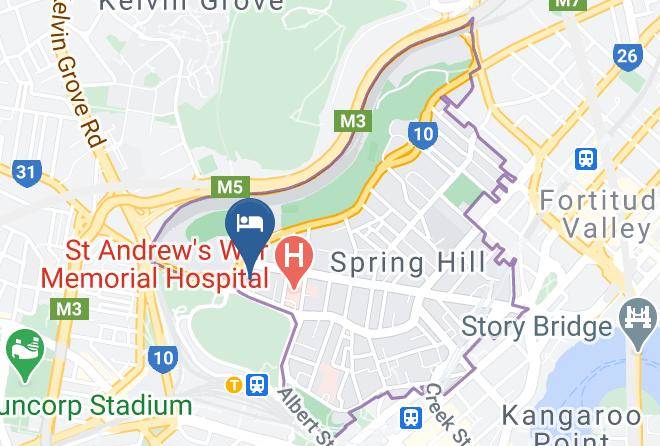 Brisbane - The Park Hotel Brisbane Maps