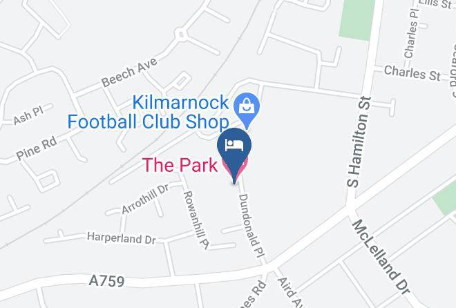 East Ayrshire - The Park Hotel Maps