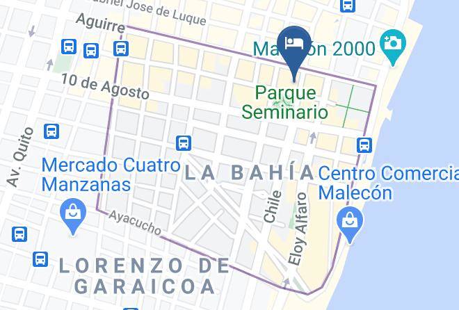 Guayaquil - The Park Hotel Maps