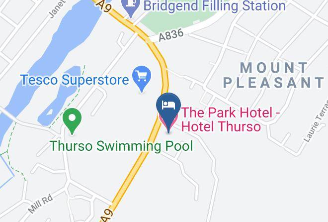 Highland - The Park Hotel Hotel Thurso Maps