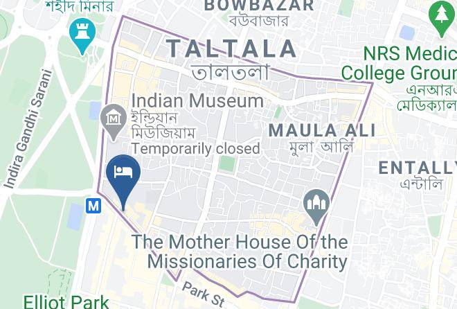 Kolkata - The Park Hotel Maps
