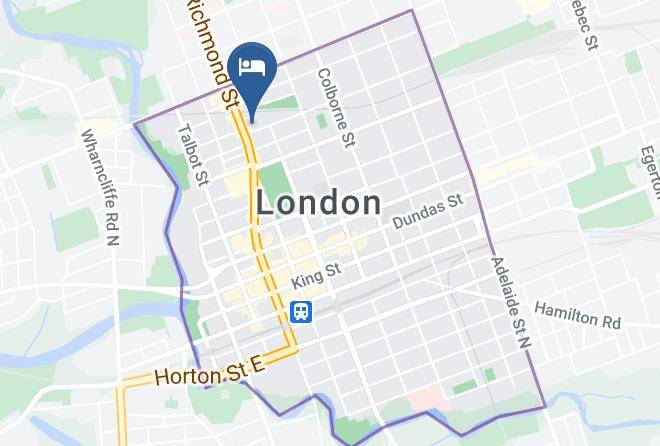 The Park Hotel London Map