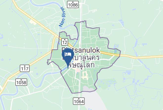 Amphoe Mueang Phitsanulok - The Park Hotel Phitsanulok Maps