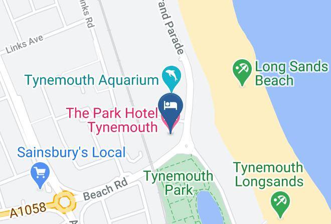 North Tyneside - The Park Hotel Tynemouth Maps