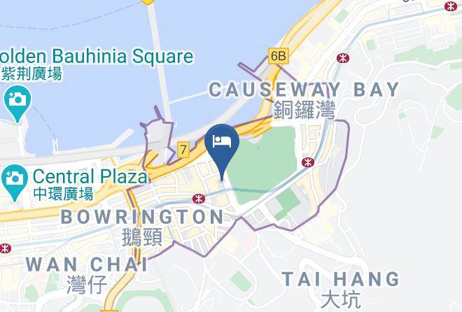 Hong Kong - The Park Lane Hong Kong Autograph Collection Maps