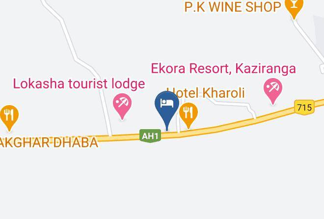Bokakhat - The Park Resort Maps