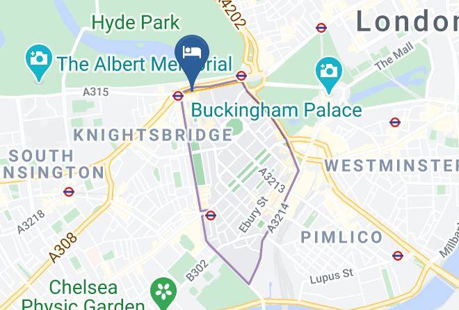 London - The Park Tower Knightsbridge A Luxury Collection Hotel London Maps