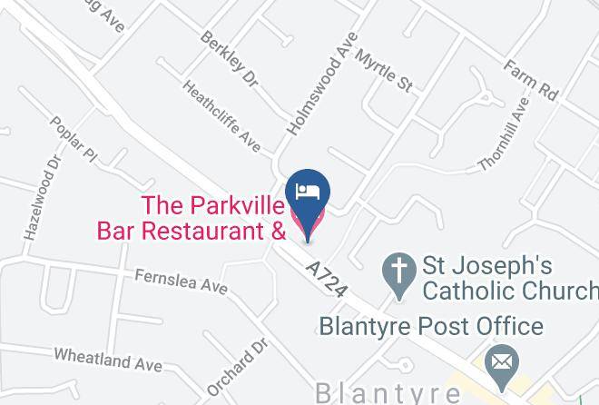 South Lanarkshire - The Parkville Bar Restaurant & Hotel Maps