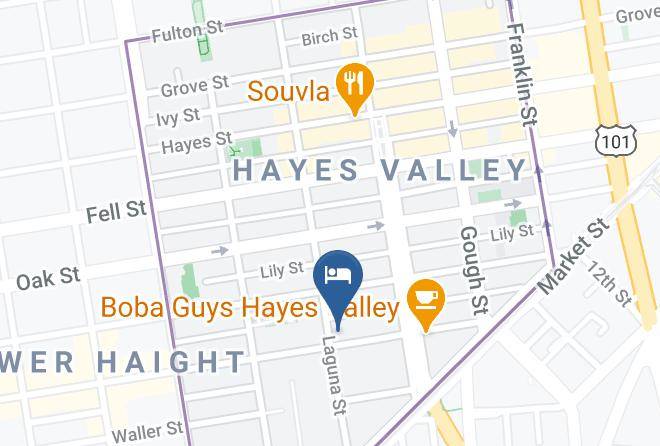 San Francisco - The Parsonage Maps