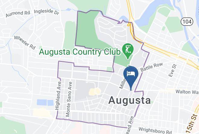 Richmond - The Partridge Inn Augusta Curio Collection By Hilton Maps