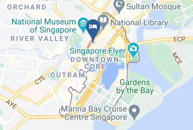 City Hall - The Capitol Kempinski Hotel Singapore Maps