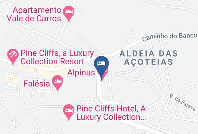 Albufeira - The Patio Suite Hotel Maps