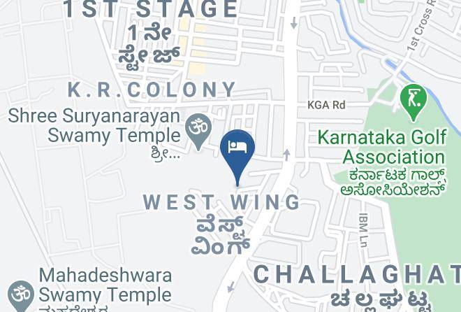 Bengaluru - The Paul Bangalore Maps