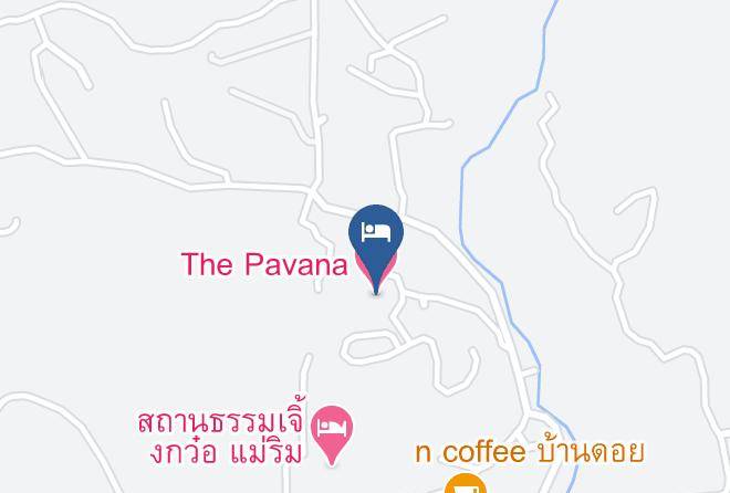 Amphoe Mae Rim - The Pavana Maps