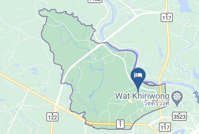 Amphoe Mueang Nakhon Sawan - The Pavilion Hotel Maps