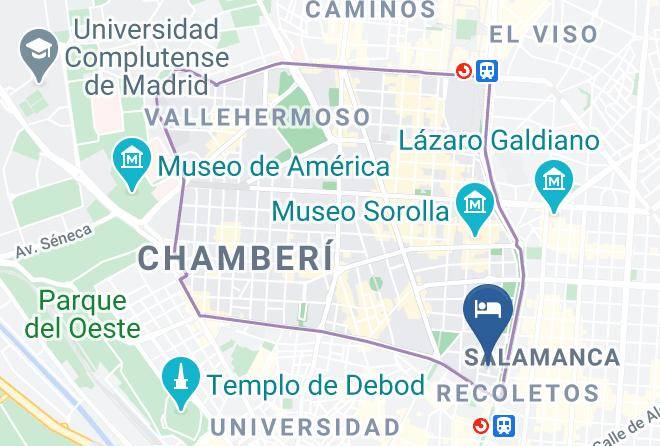 The Pavilions Madrid Map