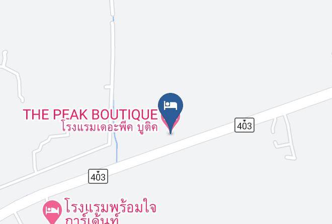 Amphoe Phra Phrom - The Peak Boutique Hotel Maps