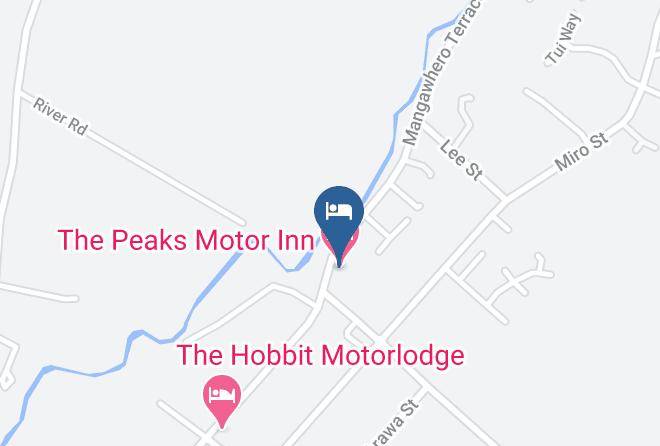 Ruapehu - The Peaks Motor Inn Maps