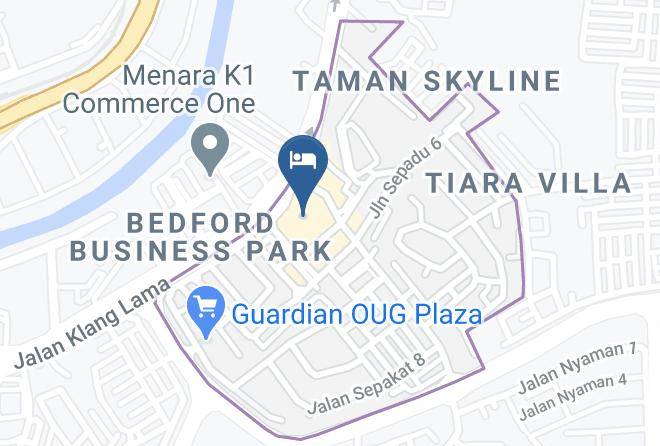 Kuala Lumpur - The Pearl Kuala Lumpur Hotel Maps