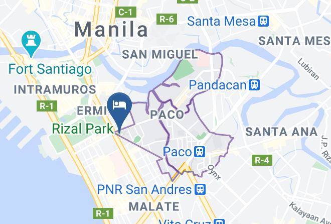 Metro Manila - The Pearl Manila Hotel Maps