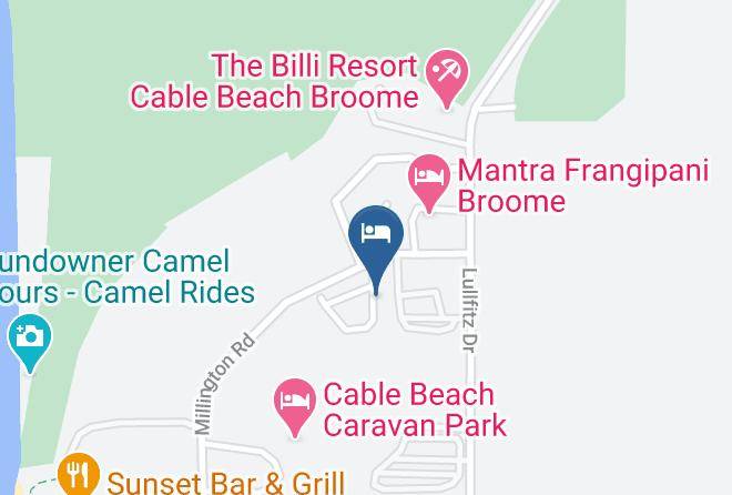 Broome - The Pearle Of Cable Beach Maps