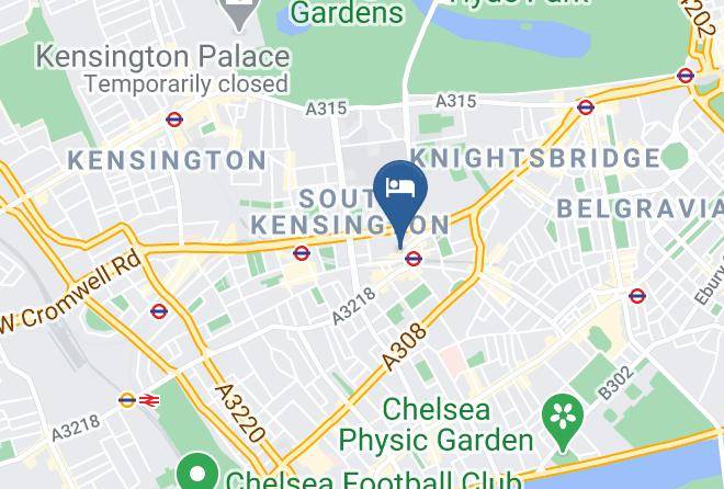 London - The Pelham London Starhotels Collezione Maps