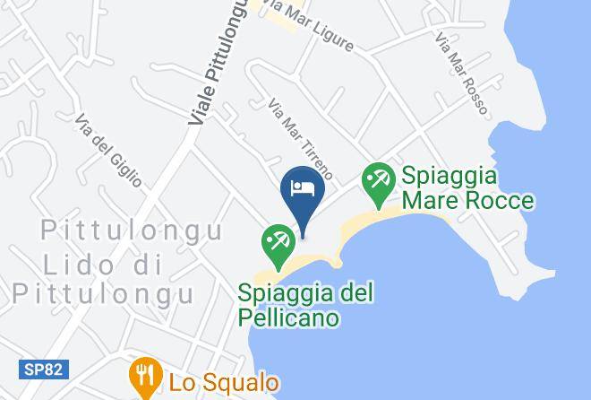Sassari - The Pelican Beach Resort & Spa Maps